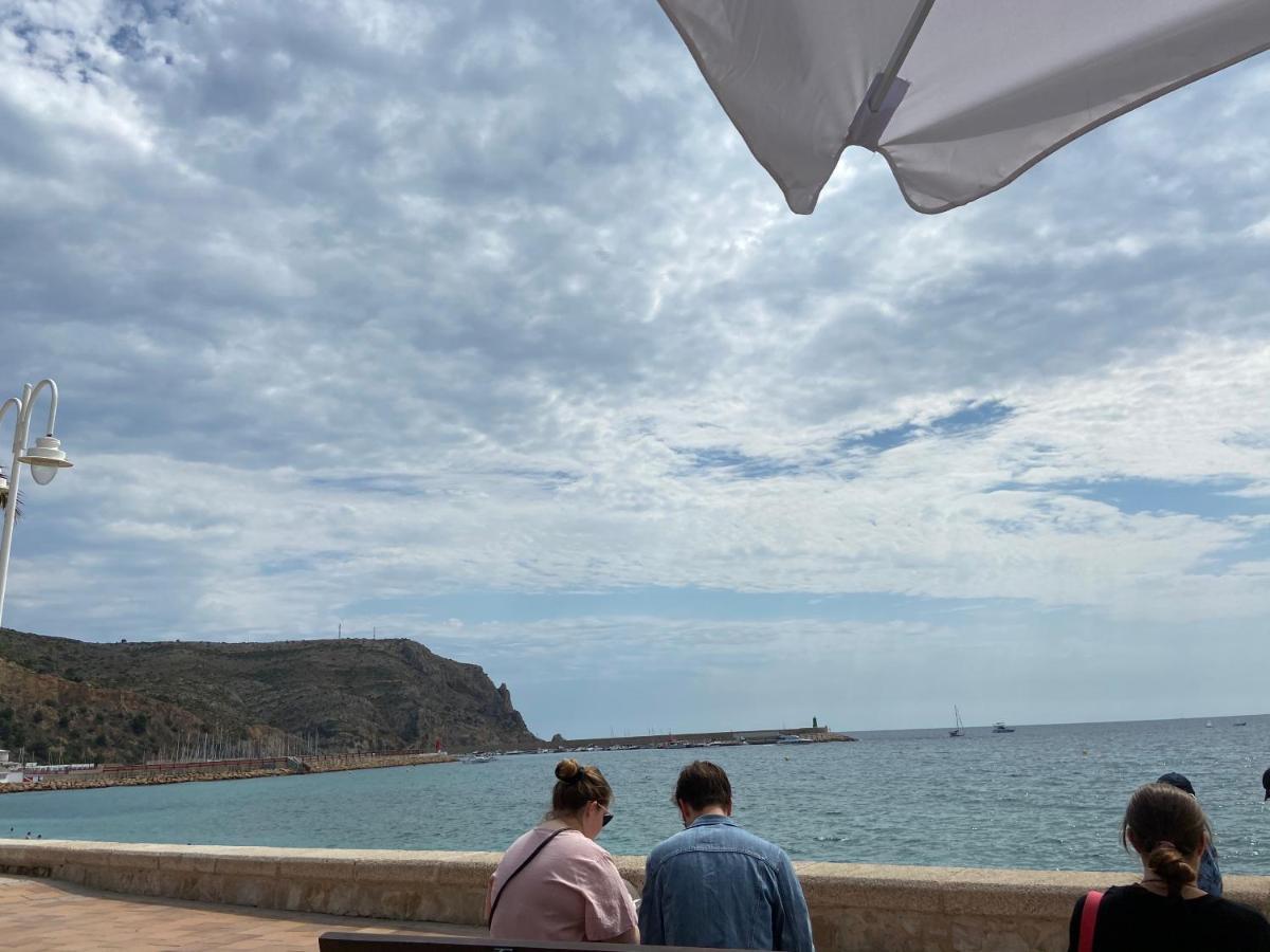 Javea Au Port Vue Mer Devant La Plage Grand Appartement Terrasse Clim Et Wifi Экстерьер фото