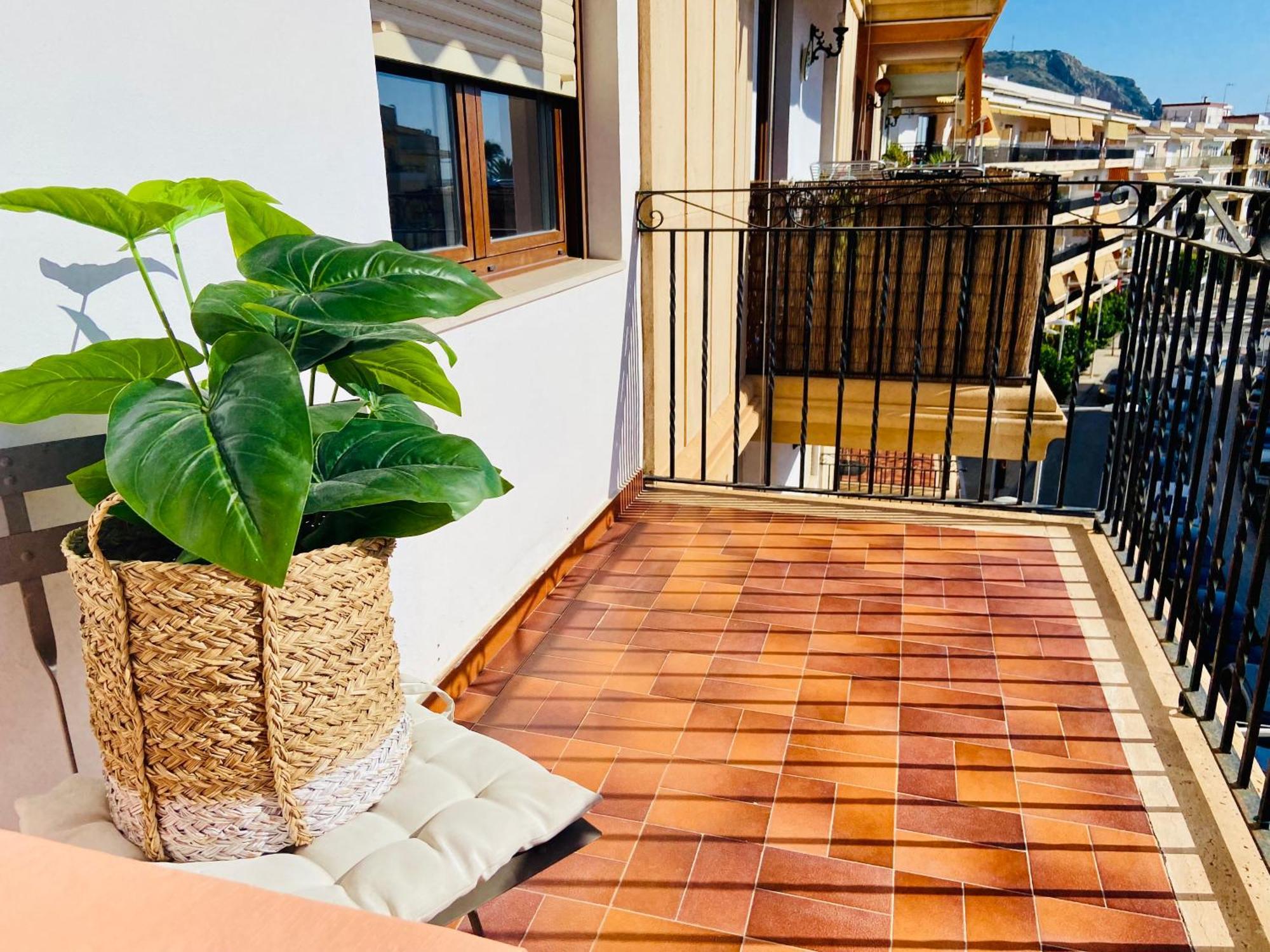Javea Au Port Vue Mer Devant La Plage Grand Appartement Terrasse Clim Et Wifi Экстерьер фото